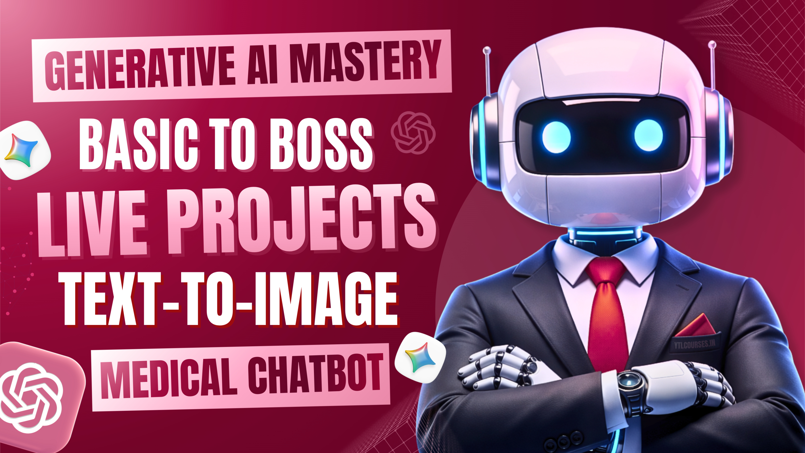Generative AI Mastery Program, Best GenAI Course with Projects And ...